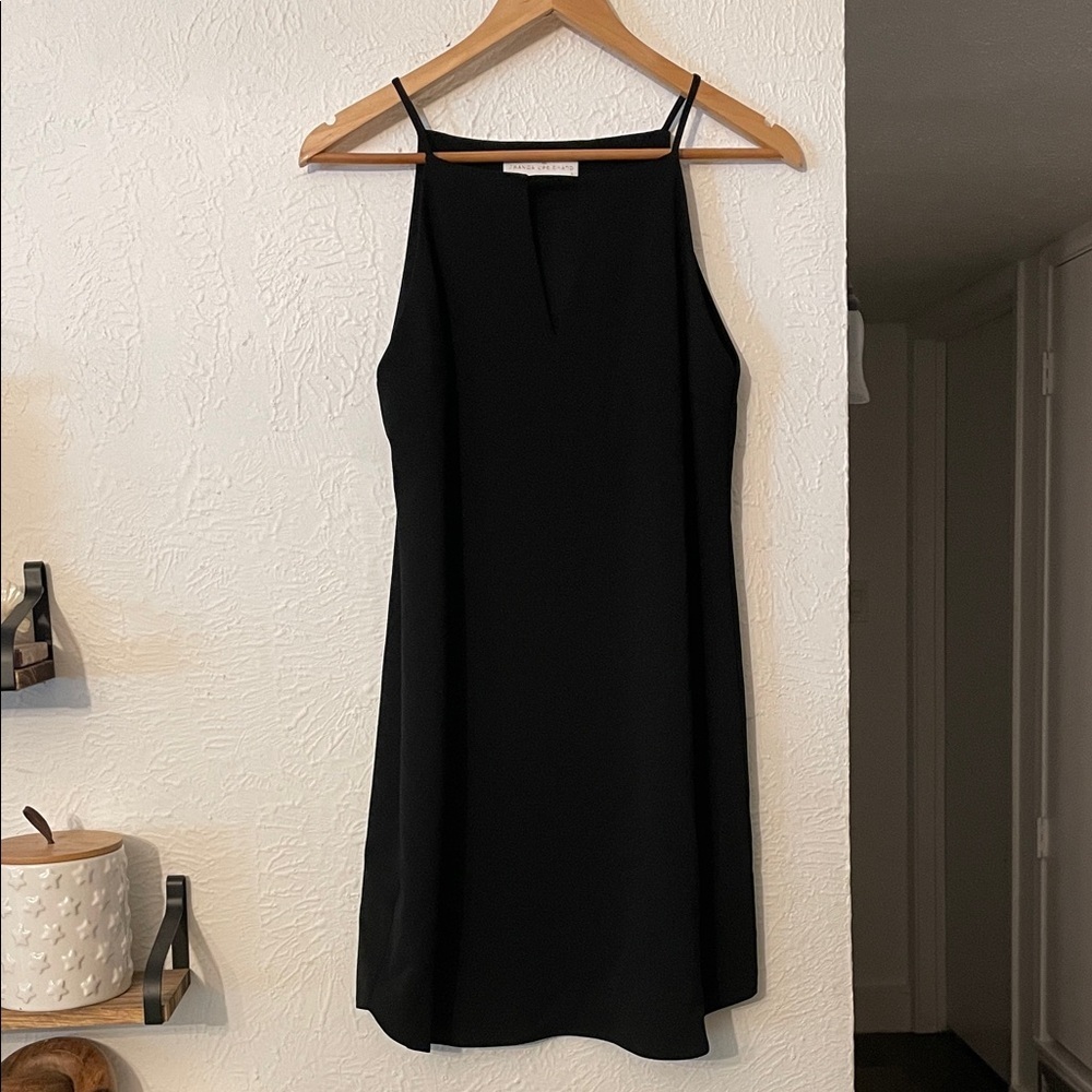 NWOT Amanda Uprichard Black Mini Dress Size Small